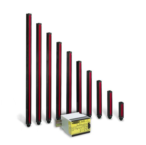 Measuring light curtain - MINI-ARRAY SERIES - BANNER ENGINEERING CORP. - multibeam / through-beam / IP65
