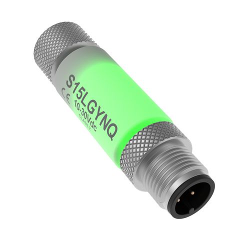In-line indicator - S15L series - BANNER ENGINEERING CORP. - status / illuminated / compact