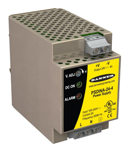 DIN rail power supply - BANNER ENGINEERING CORP. - AC/DC