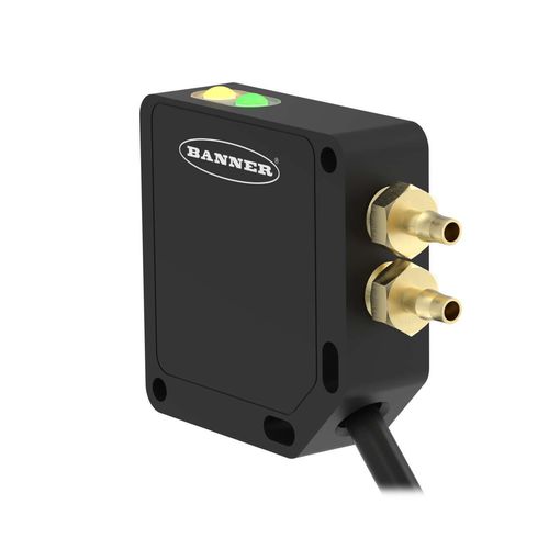 Differential pressure sensor - QM42 - BANNER ENGINEERING CORP. - RS-485 / Modbus / for air