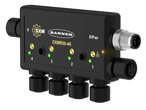 IO-Link master module - DXMR90 series - BANNER ENGINEERING CORP. - analog / Ethernet / Modbus TCP