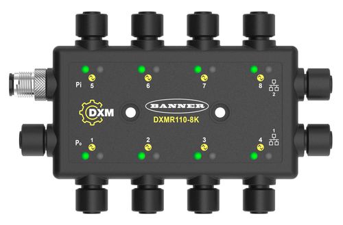 EtherNet/IP master module - DXMR110 - BANNER ENGINEERING CORP. - analog / Modbus TCP / IO-Link