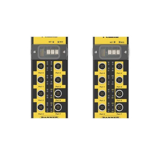 Digital I/O module - RSio series - BANNER ENGINEERING CORP. - EtherNet/IP / 6-I/O / 2-O