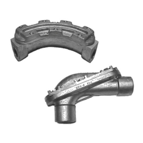 Hydraulic fitting - LBH, EKC, LBHF, LBHS - KROMA MEC SRL - pneumatic / screw-in / elbow