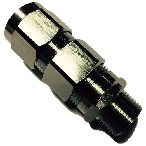 Stainless steel cable gland - PAP series - KROMA MEC SRL - brass / explosion-proof / IP66