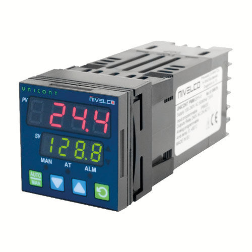 Temperature indicator controller - UNICONT PMM-500 - NIVELCO Process Control Co. - with LED display / 4-digit / panel-mount