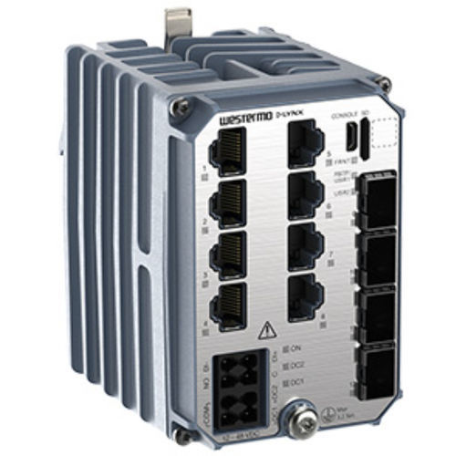 Managed ethernet switch - Lynx 5612-E-F4G-T8G-LV - Westermo - 12 ports / layer 2 / gigabit