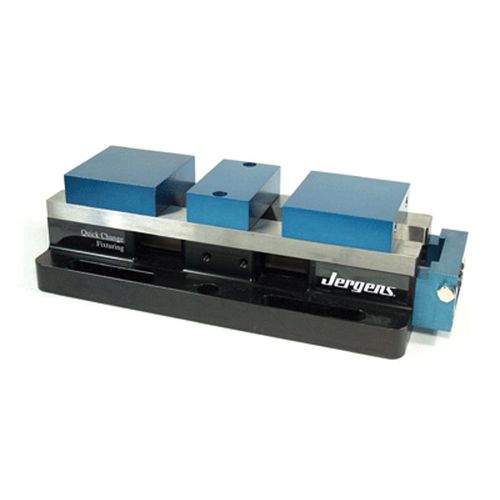 Machine tool vise - 49483 - Jergens, Inc. - hydraulic / low-profile / compact