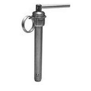 Quick-release pin with lifting ring - 8546 series - Jergens, Inc. - with L handle / double-acting