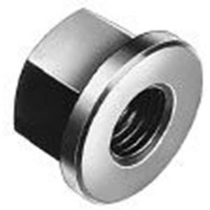 Hexagonal nut - 199 series - Jergens, Inc. - flange / carbon steel