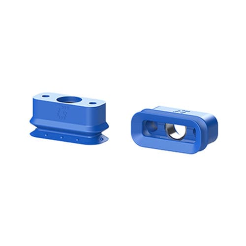 Bellows vacuum suction cup - VG.BR series - GIMATIC - rectangular / handling / polyurethane-coated