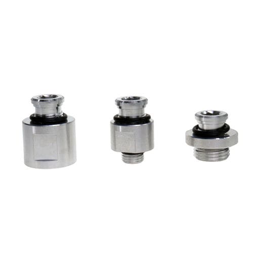 Vacuum fitting - FT series - GIMATIC - screw-in / quick / male