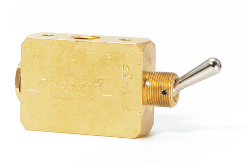 Manual valve - FTV - Clippard - toggle / pilot / panel