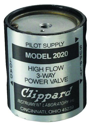 Pilot-operated solenoid valve - 2020 - Clippard - 3-way / NC / air