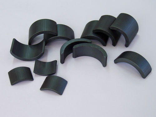 Sintered ferrite permanent magnet - Y, C series - NINGBO SOUWEST MAGNETECH DEVELOPMENT CO.,LTD - segment shaped