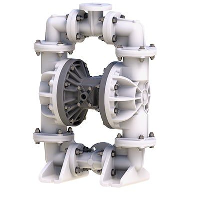 Double-diaphragm pump - S20  - WARREN RUPP - for chemicals / air / stationary
