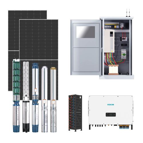 Solar-powered pumping system - SWPSWES - SUZHOU VEICHI Electric Co., Ltd. - impeller / water / motor-driven