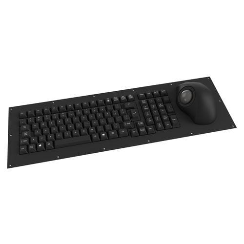 Panel-mount keyboard - MKBE104 series - NSI - desktop / with mechanical keys / with Fn key