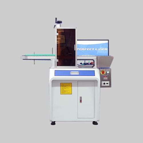Fiber laser marking and engraving machine - PEDB-460 Pro - Perfect Laser Co., Ltd. (China) - aluminum / metal / for stainless steel