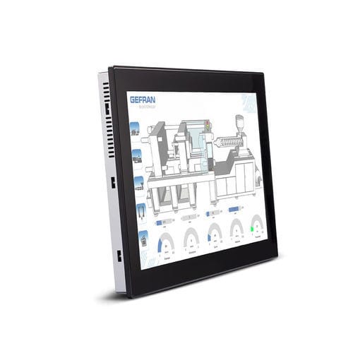 Multitouch screen panel PC - G-Mation V45 - GEFRAN - TFT LCD / capacitive touch screen / LED backlight
