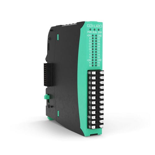 Digital input module - G3-U20 - GEFRAN - EtherCAT / with relay output / DIN rail