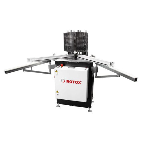 Wedge welding machine - SEK 50 series - ROTOX GmbH - PLC-controlled / for profiles / for PVC