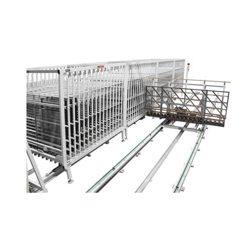 Manual sorting system - GSS - ROTOX GmbH - glass