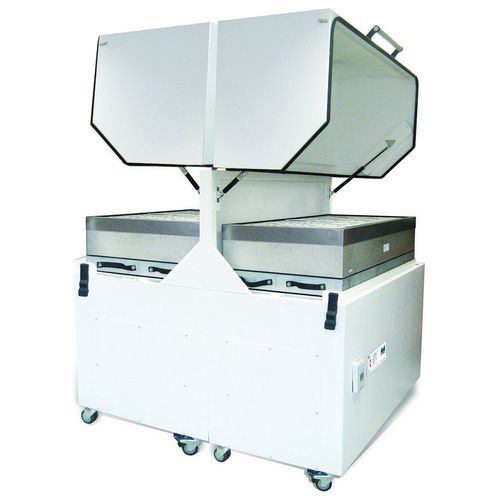 Mobile fume extractor - V 4000 - BOFA International - soldering / furnace / activated carbon filter