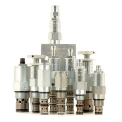 Hydraulic relief valve - CR10-28 - HYDRAFORCE - direct-operated / differential / cartridge