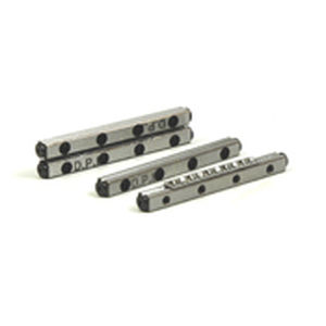 Slide rail - NB-1020SS - DELTRON - stainless steel / crossed roller / precision