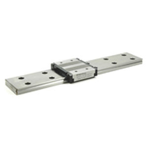 Linear guide with recirculating ball carriage - BSGS16W-1-230 - DELTRON - precision / steel / compact