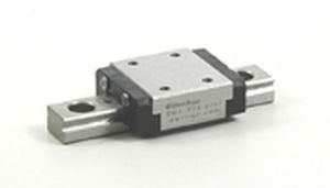 Linear guide with recirculating ball carriage - BSGS8-1-55 - DELTRON - precision / stainless steel / compact