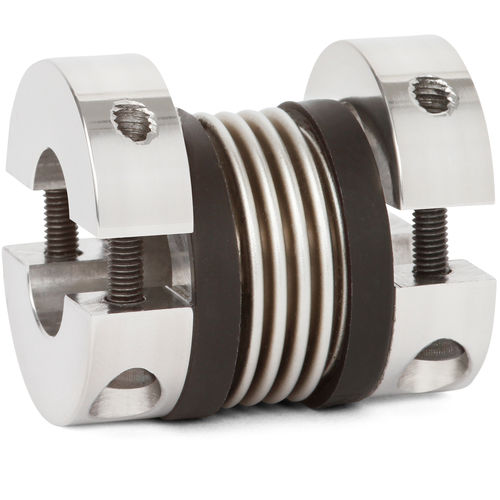Flexible coupling - MKH series - R + W Coupling Technology - bellows / shaft / metal bellows