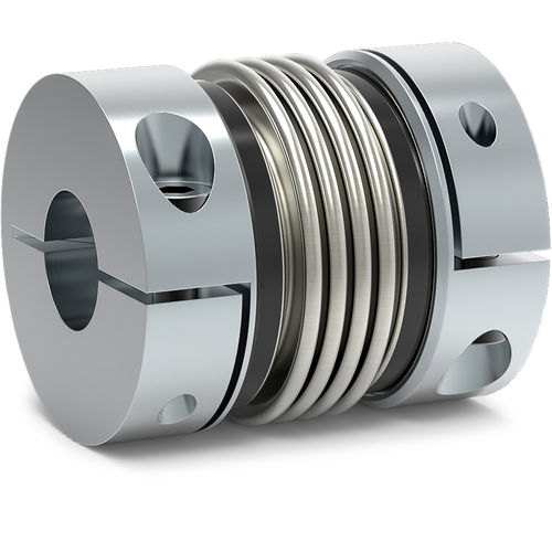Flexible coupling - BKL 3 - R + W Coupling Technology - torsionally rigid / bellows / miniature