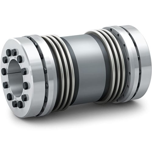 Bellows coupling - BX6 series - R + W Coupling Technology - high-torque / flange