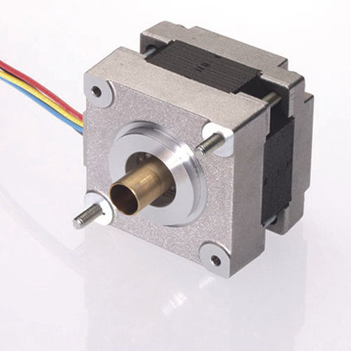 Hybrid stepper motor - SHS 39/200-Hohlwelle - MICROSTEP GmbH - DC / hollow-shaft / precision