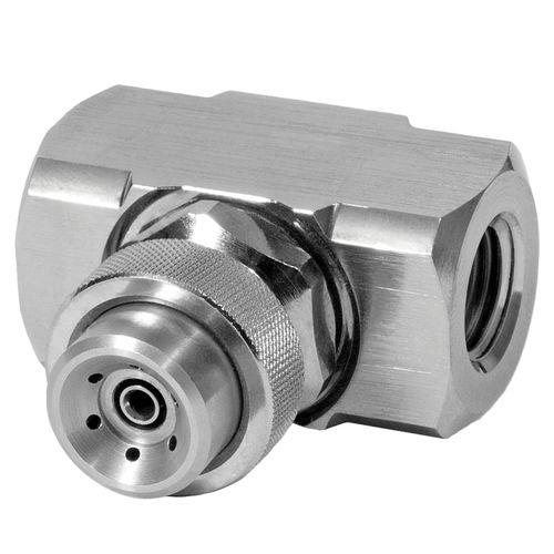 Spray atomizing nozzle - XAER series - BETE - for liquids / full-cone / nickel-plated brass