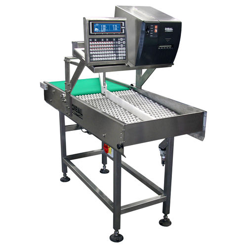 Semi-automatic labeler - GS-3000 - DIBAL, S.A. - for packaging / for logistics / for the food industry
