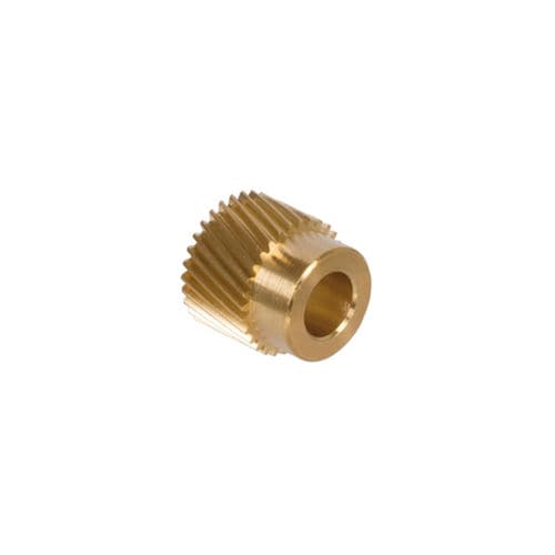 Spur gear - 1012690 series - Huco Engineering Industries - helical / hub / brass
