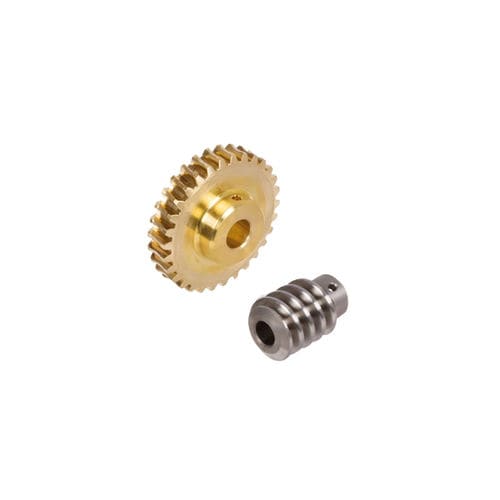 Worm gear - 103320303 series - Huco Engineering Industries - straight-toothed / transmission / for gear wheels