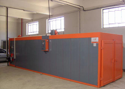 Truck-in oven - ELECTRON - drying / curing / electric