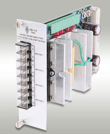 DC servo-amplifier - 3U AMP-1 - Delta Tau - brushless / 4-axis / digital