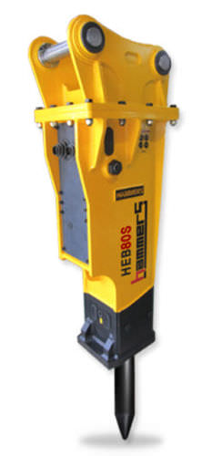 Hydraulic rock breaker - HEB-S series - HAMMERS Co., Ltd.