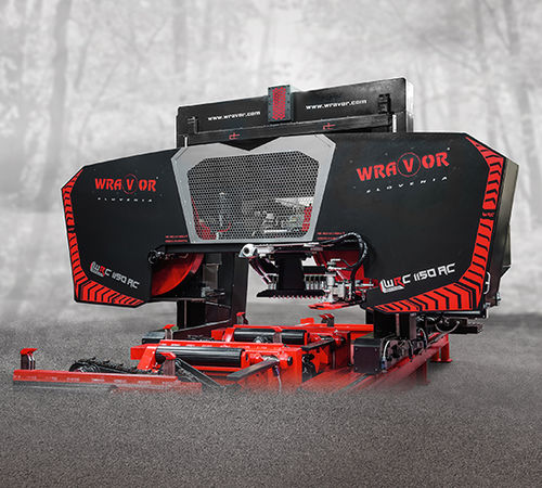 Band saw - WRC 1150 AC - Wravor d.o.o. - horizontal / wood / log