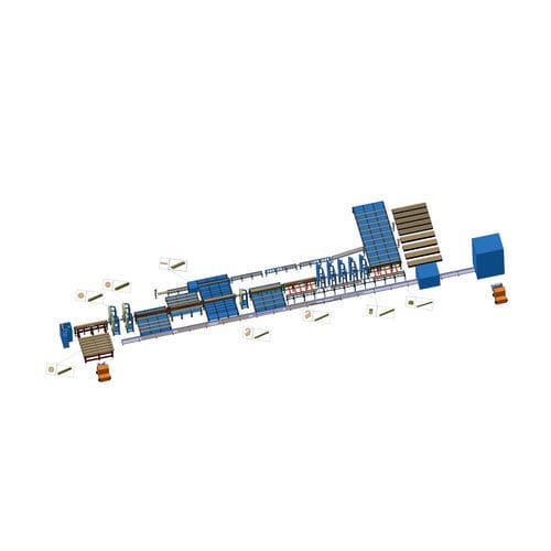 Automatic sawing line - WMH  - Wravor d.o.o. - band / circular / wood