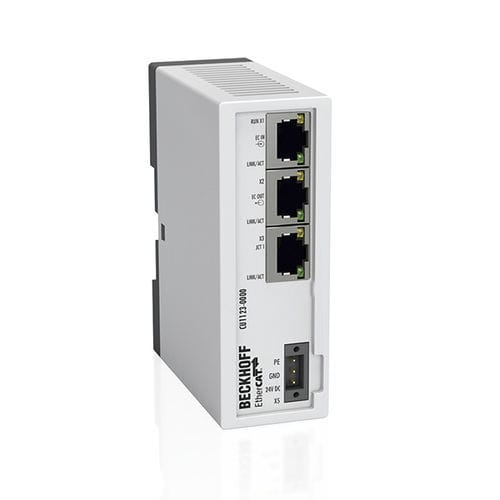 Ethernet port multiplier - CU1123  - Beckhoff Automation