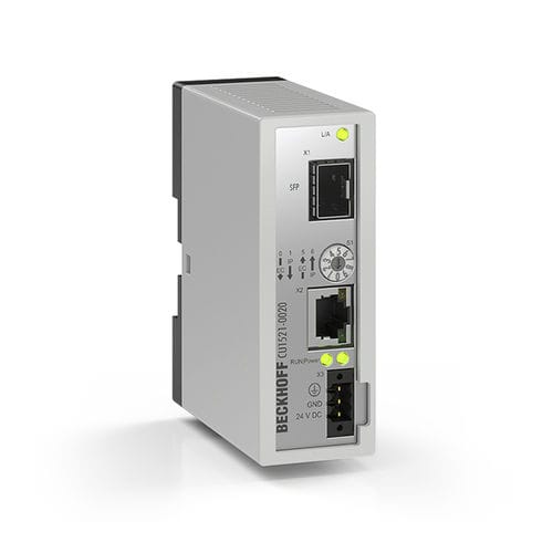 Ethernet port multiplier - CU1521-0020 - Beckhoff Automation