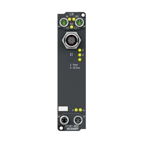 Analog I O module - EP5101 series - Beckhoff Automation - EtherCAT / RS485 / distributed