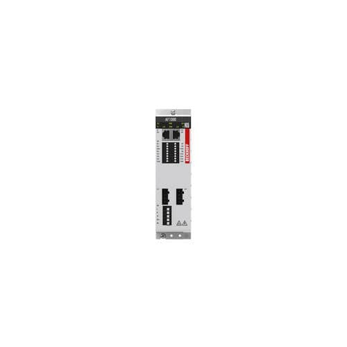 Single-phase variable frequency drive - AF1207-1 series - Beckhoff Automation - integrated / fully integrated / for asynchronous motors