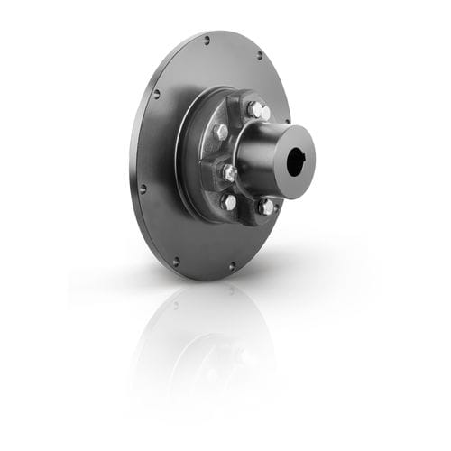 Torsionally flexible coupling - GPF   - AB TRASMISSIONI SRL - elastomer / compact / 3-part